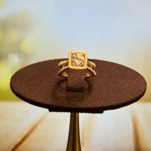 The Crisan Rose Gold Band Ring