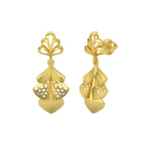 Fairuza Gold Jhumki Earrings