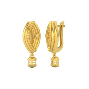 Olinda Stud Gold Earrings