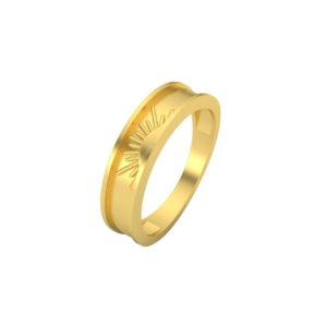 Brian Yellow Gold Band Ring