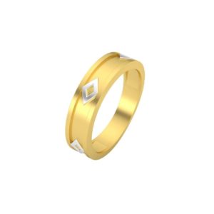 Avery Hammered Gold Ring