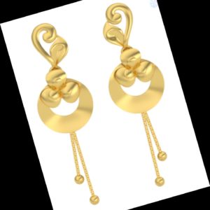 Floral Dusk Gold Necklace Set