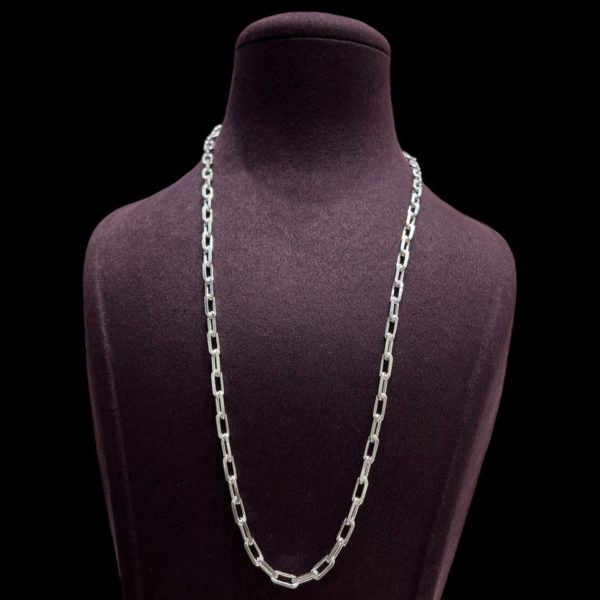 925 Sterling Silver Mariner Chain Necklace for Men