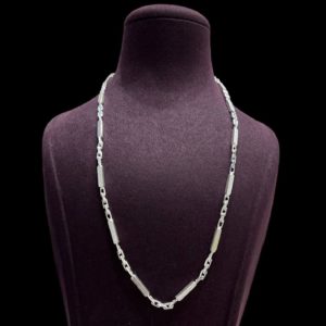 925 Sterling Silver Mariner Chain Necklace for Men