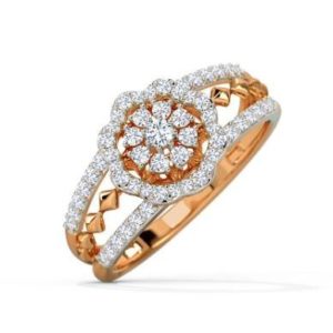 Blush Miracle Diamond Ring