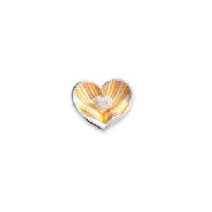 Hearts In Heart Silver Ring