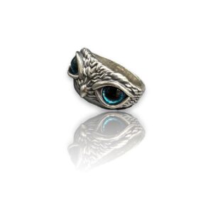 Ganpati Engraved Silver Ring
