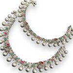 925 Sterling Silver Heavy Kundan Payal