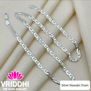 Sterling Silver Nawabi Chain For Men