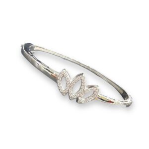 Sterling Silver Lotus Bracelet