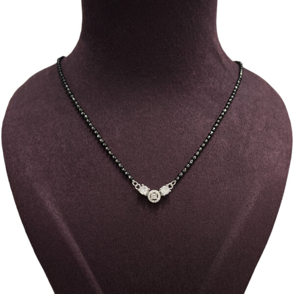 Sterling Silver Glinting Mangalsutra