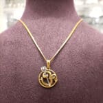 Om Trishul Divine Pendant