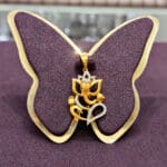 Golden Ganesh Charm Pendant
