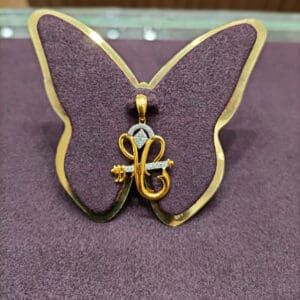 Lord Ganesh Gold Pendant