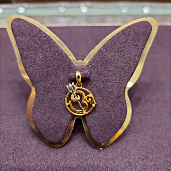 Om Trishul Divine Pendant