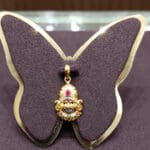 Golden Shyam Bhakti Pendant