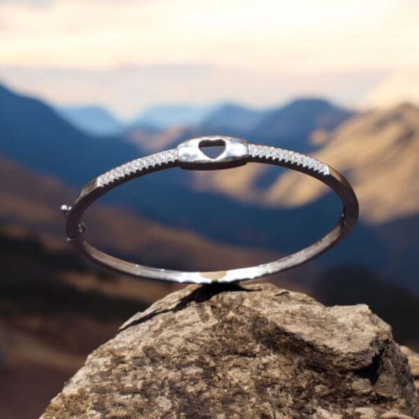 Samar Heart 925 Sterling Silver Bracelet