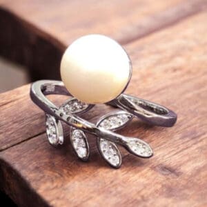 Pearl Valli 925 Silver Ring