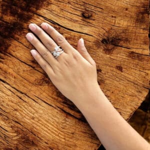 Wavy 925 Sterling Silver Ring