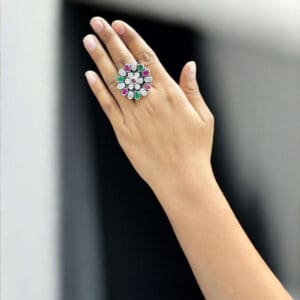 Tarunika Silver Ring